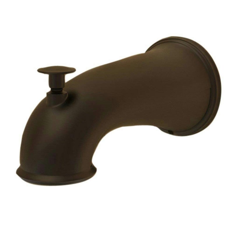 Danco Company 10317 Tub Bathtub Spout, 5-1/2 Inches/Pull Up Diverter, Oil-Rubbed Bronze - Image 2